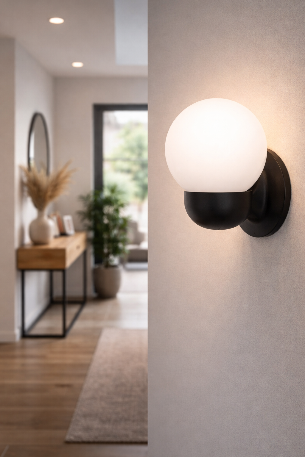 6″ Globe With No. 02