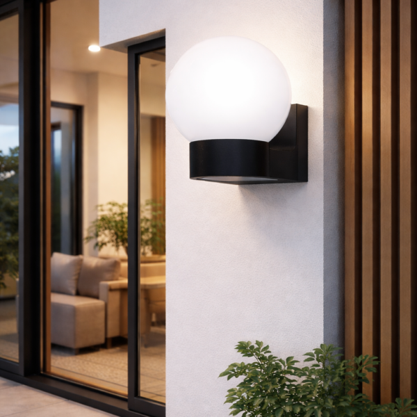 6″ Globe with G11 Wall Bracket