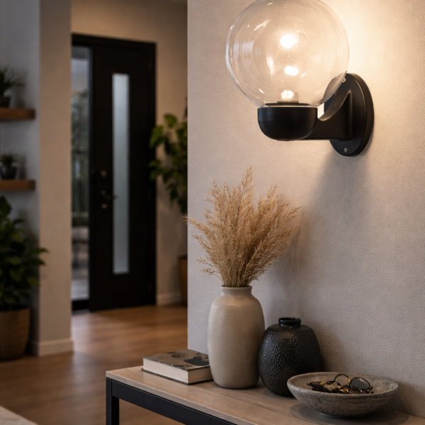 8″ Globe with No. 02