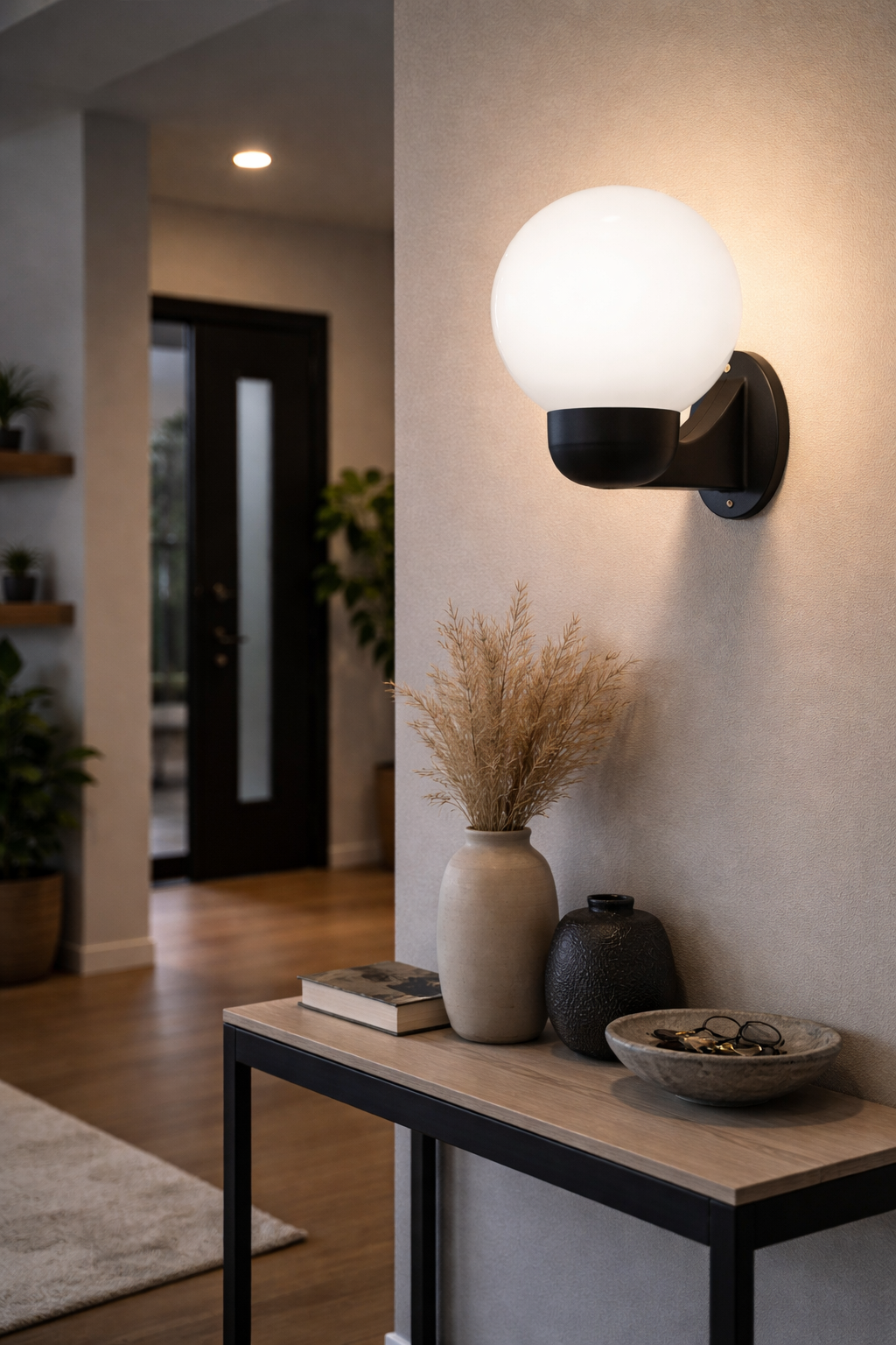 8″ Globe with No. 02