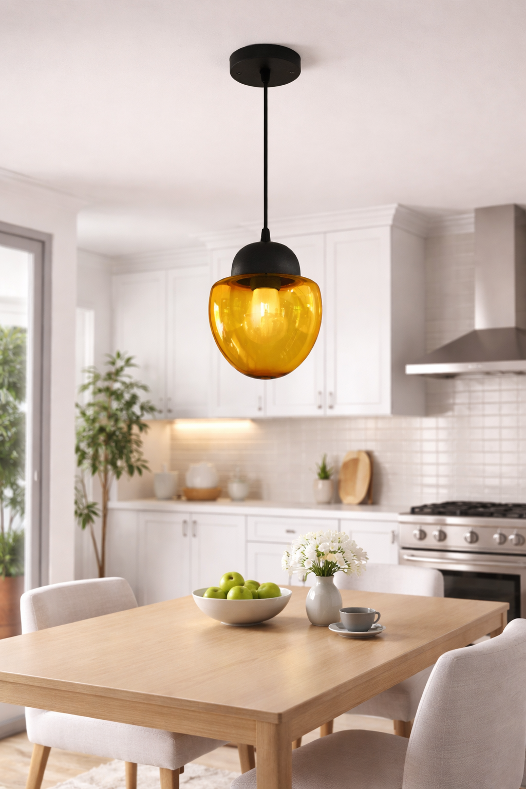 KLP 66 G Globe with Screw Pendant